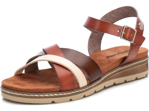 REFRESH Damen 171777 Sandale, Camel, 40 EU von REFRESH