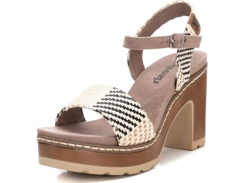 REFRESH Damen 171800 Sandale, Taupe, 38 EU von REFRESH