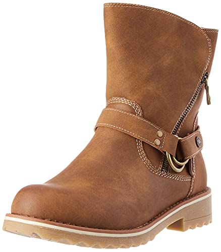 REFRESH Damen 76012 Stiefelette, Camel, 38 EU von REFRESH