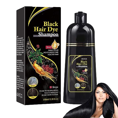 Chao Canas Hair Dye Shampoo, Chao Canas Shampoo Super Bonita, Herbal Hair Hair Dye Shampoo, Natural Hair Color Shampoo, Instant Hair Dye Shampoo 3 In 1 For Men & Women von RENTANAC