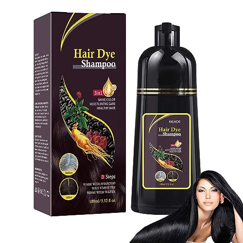 Chao Canas Hair Dye Shampoo, Chao Canas Shampoo Super Bonita, Herbal Hair Hair Dye Shampoo, Natural Hair Color Shampoo, Instant Hair Dye Shampoo 3 In 1 For Men & Women von RENTANAC