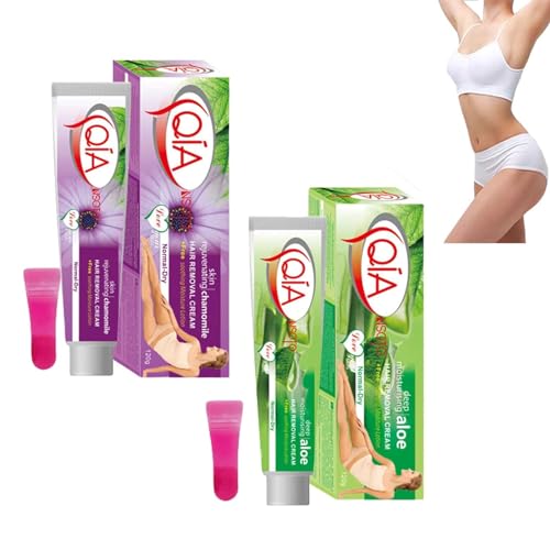 Qia Hair Removal Cream, Qia Hair Removal Cream For Men And Women, Remove Hair On Arms, Intimate Hair Removal Cream, Qia Hair Removal Cream For Face Armpits And Legs Private Parts von RENTANAC