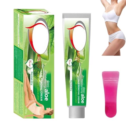 Qia Hair Removal Cream, Qia Hair Removal Cream For Men And Women, Remove Hair On Arms, Intimate Hair Removal Cream, Qia Hair Removal Cream For Face Armpits And Legs Private Parts von RENTANAC