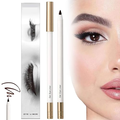 Ripobserve Eyeliner, Eye Line Waterproof Eye Pencil, Non-Smudging Waterproof Long-Lasting Eyeliner Pencil, Extra Fine Eyeliner With Sharpener, Matte Eyeliner Waterproof von RENTANAC