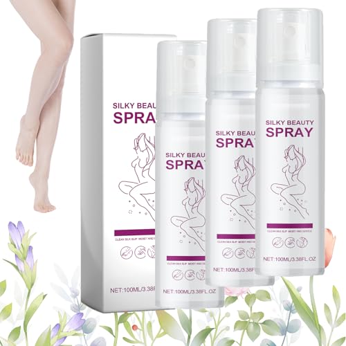 Silky Beauty Spray Depilador, Silky Beauty Spray Hair Remover, Body Hair Removal Foam Spray, Instant Hair Removal Spray for Men & Women von RENTANAC