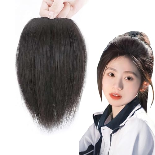 Upgrade Thickened Fluffy Hair Piece, Women Upgrade Thickened Fluffy Hair Pad Piece, 15-25 Cm Invisible Fluffy Hair Clips For Women Volume Adding Hair Volume Topper With Bangs von RENTANAC