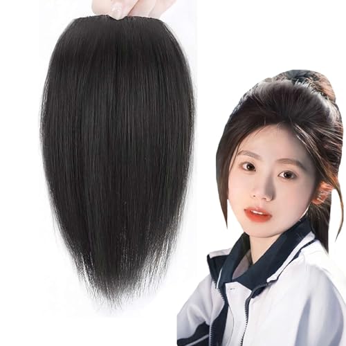 Upgrade Thickened Fluffy Hair Piece, Women Upgrade Thickened Fluffy Hair Pad Piece, 15-25 Cm Invisible Fluffy Hair Clips For Women Volume Adding Hair Volume Topper With Bangs von RENTANAC