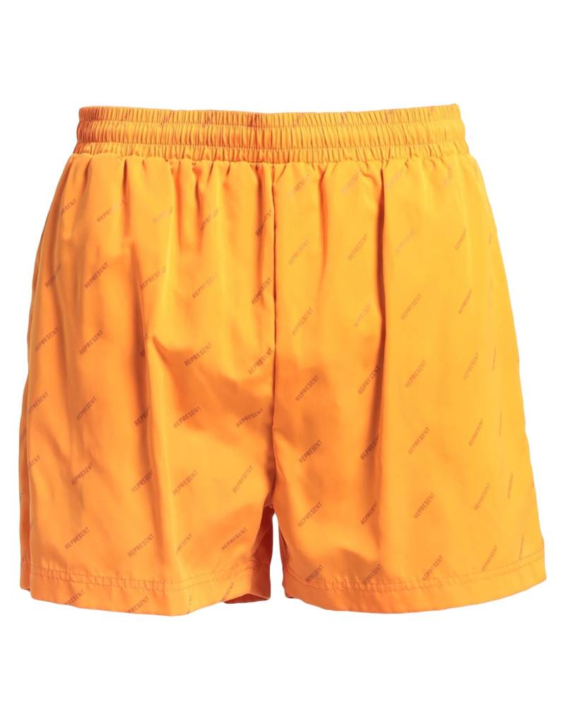 REPRESENT Badeboxer Herren Orange von REPRESENT