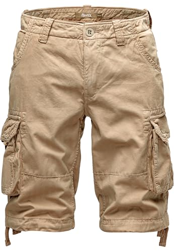 REPUBLIX Herren Cargoshorts Männer Kurze Bermuda Hose Regular Fit R7034 Beige W38 REPUBLIX Herren Cargoshorts Männer Kurze Bermuda Hose Regular Fit R7034 Beige W38 von REPUBLIX