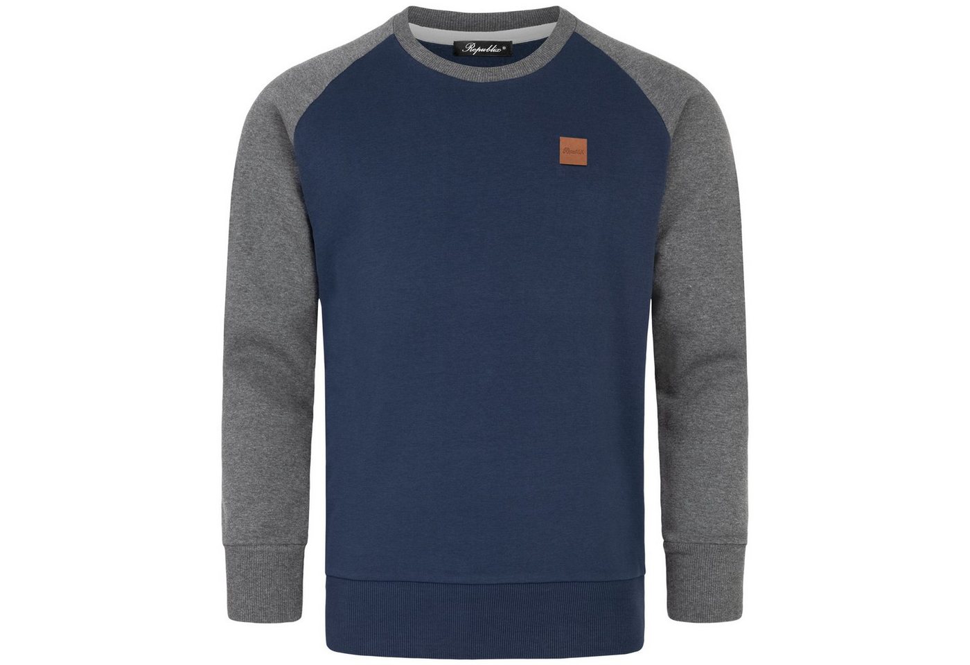 REPUBLIX Sweatshirt ADAM Herren Pullover mit Rundhalsausschnitt & Raglan-Ärmeln von REPUBLIX