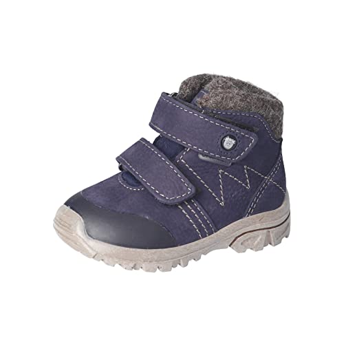 RICOSTA Baby Jungen Lauflernschuhe Dario,Kinder Boots,WMS:Mittel,lose Einlage,Sympatex,warm,gefüttert,wasserdicht,See (180),22 EU von RICOSTA