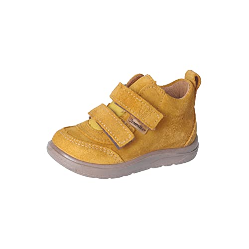 RICOSTA Baby Jungen Stiefel Miko,Kinder Lauflernschuhe,WMS:Mittel,lose Einlage,Sympatex,wasserdicht,Klettstiefel,Booties,Mustard (760),23 EU von PEPINO