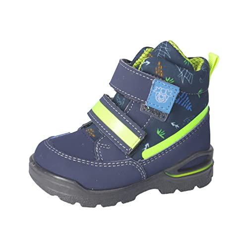 RICOSTA Baby Jungen Winterstiefel Flori,Kinder Lauflernschuhe,WMS:Weit,lose Einlage,Sympatex,waschbar,vegan,gefüttert,Nautic (180),23 EU von PEPINO