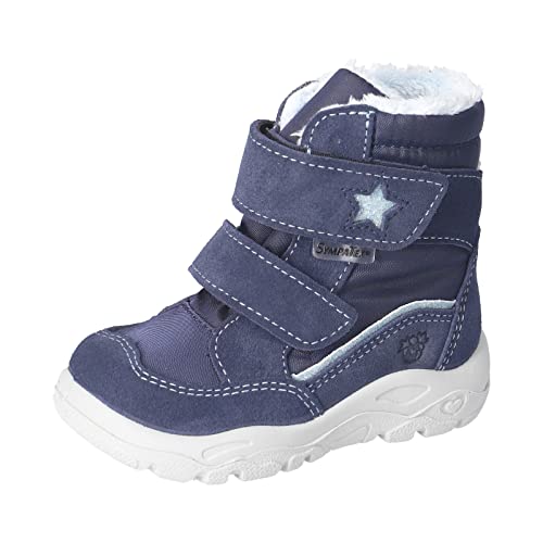 RICOSTA Baby Mädchen Lauflernschuhe HILDIE,Kinder Boots,WMS:Mittel,lose Einlage,Sympatex,outdoor-kinderschuhe,lammwolle,nautic/marine (170),20 EU von RICOSTA