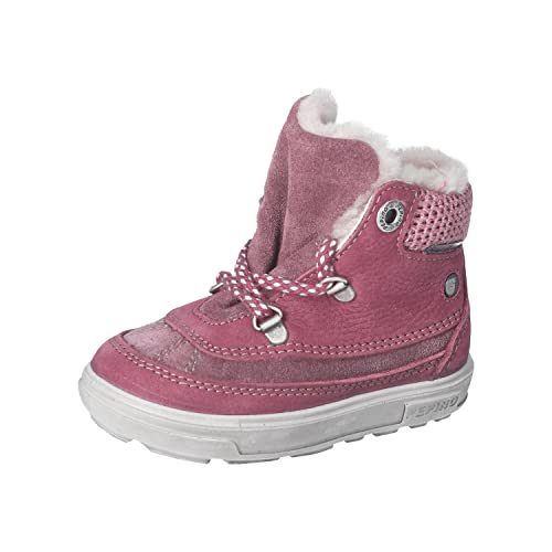 RICOSTA Baby Mädchen Winterstiefel PAOLO,Kinder Lauflernschuhe,WMS:Weit,lose Einlage,Sympatex,wasserdicht,winterboots,warm,pflaume (380),23 EU von RICOSTA