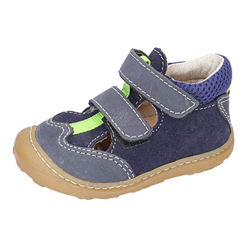 RICOSTA Jungen Kletthalbschuhe EBI von Pepino, Weite: Mittel (WMS), freizeitschuh Kids Jungen Kinderschuhe toben Spielen,Nautic,20 EU / 4 Child UK von RICOSTA