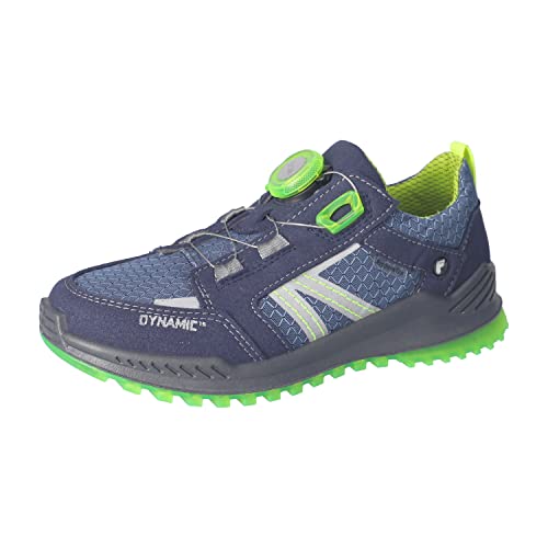 RICOSTA Jungen Low-Top Sneaker REEN,Kinder Halbschuhe,lose Einlage,RicostaTEX,BOA,Laufschuhe,schnürschuhe,atmungsaktiv,Ozean/Jeans (180),34 EU von RICOSTA