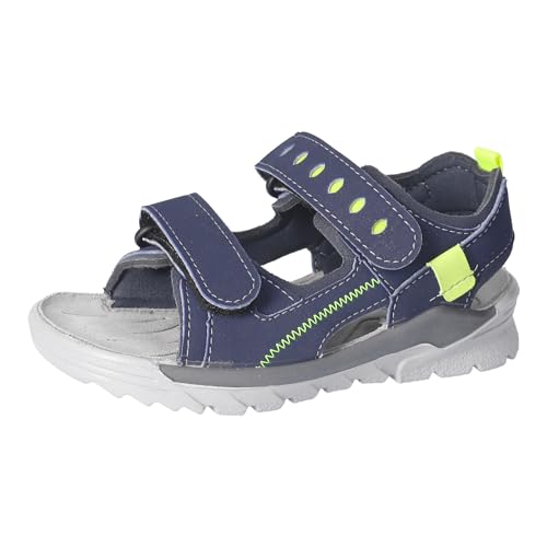 RICOSTA Jungen Sandalen TAJO, Kinder Sommerschuhe, Weite: Mittel, waschbar, Freizeitschuhe, offene Schuhe, Strandschuhe, Nautic/teer (180), 40 EU von RICOSTA