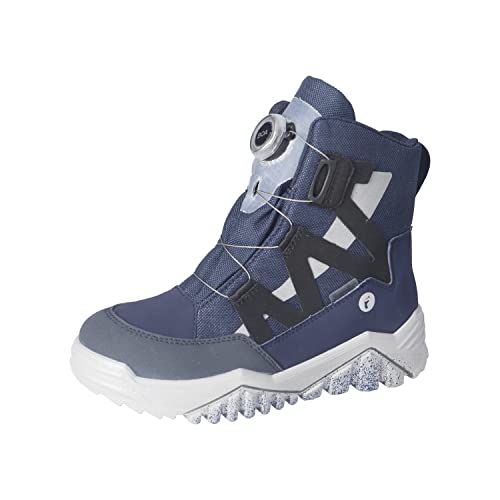 RICOSTA Jungen Winterstiefel GLACIER,Kinder Boots,WMS:Mittel,lose Einlage,Sympatex,BOA,gefüttert,wasserdicht,winterboots,nautic/ozean (180),37 EU von RICOSTA