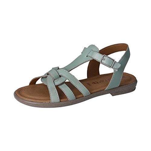 RICOSTA Kinder Sandalen BIRTE, Weite: Mittel (WMS),sandaletten,sommerschuhe,sommersandalen,bequem,flach,kids,kinderschuhe,jade (523),33 EU / 1 UK von RICOSTA