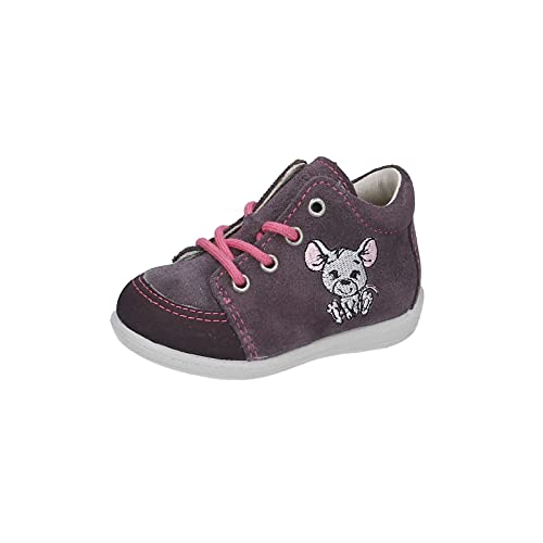 RICOSTA Mädchen Boots PRISJA von Pepino, Weite: Mittel (WMS),schnürstiefel,Booties,Leder,Kids,Kinderschuhe,dolcetto (344),18 EU / 2 Child UK von RICOSTA