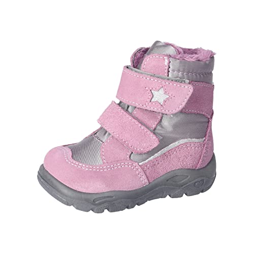 RICOSTA Mädchen Lauflernschuhe HILDIE,Kinder Boots,WMS:Mittel,lose Einlage,Sympatex,Lammwolle,gefüttert,wasserdicht,Stiefel,Purple (320),25 EU von RICOSTA