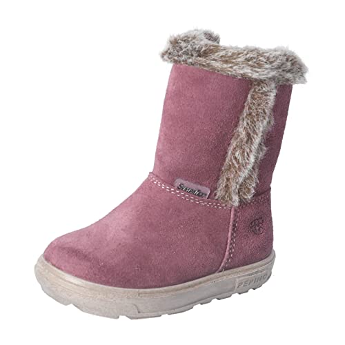 RICOSTA Mädchen Lauflernschuhe USKY,Kinder Stiefel,WMS:Mittel,lose Einlage,Sympatex,uebergangsstiefel,uebergangsschuhe,warm,Pflaume (380),26 EU von RICOSTA