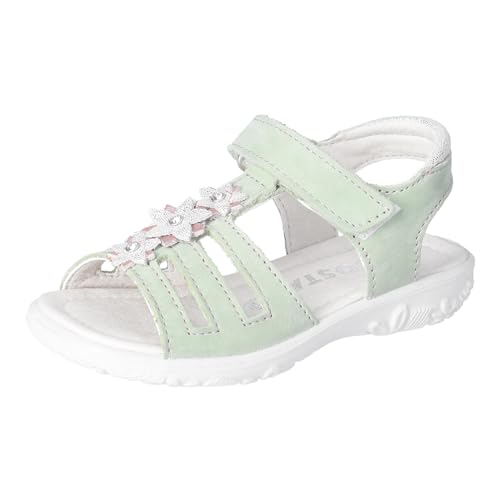 RICOSTA Mädchen Sandalen CLEO, Kinder Sommerschuhe, Weite: Mittel, offene schuhe, strandschuhe, sandaletten, klettverschluss, avocado (510), 31 EU von RICOSTA