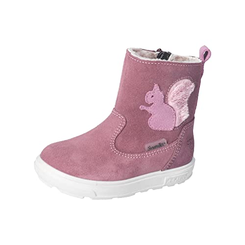 RICOSTA Mädchen Winterstiefel Cosima,Kinder Lauflernschuhe,WMS:Mittel,lose Einlage,Sympatex,Outdoor-Kinderschuhe,warm,Boots,Pflaume (380),25 EU von RICOSTA