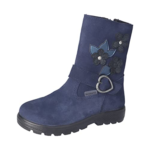 RICOSTA Mädchen Winterstiefel GRETA,Kinder Stiefel,WMS:Mittel,lose Einlage,RicostaTEX,gefüttert,wasserdicht,winterschuhe,nautic (170),33 EU von RICOSTA