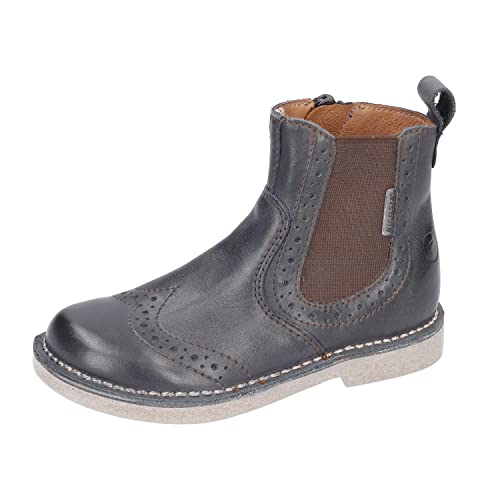 RICOSTA Mädchen und Jungen Stiefel Dallas,Kinder Boots,WMS:Mittel,lose Einlage,Booties,Kurzstiefel,Chelsea Boots,reißverschluss,See (180),25 EU von RICOSTA