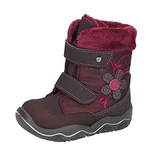 RICOSTA Baby Lauflernschuhe Krabbelschuhe Pepino Finia Boots Blüten Synthetikkombination Babyschuhe Mädchen Uni finia mädchen klettboots Boots Sympatex von RICOSTA