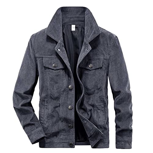 Herren Übergangsjacke Cordjacke Herren Gefüttert Dünne Leicht Winter Jacke Herbstjacke Fliegerjacke Stehkragen Bomberjacke Baumwolle Army Feldjacke Cargo Jacke Männer Blouson Arbeitsjacke Windbreaker Herren Übergangsjacke Cordjacke Herren Gefüttert Dünne Leicht Winter Jacke Herbstjacke Fliegerjacke Stehkragen Bomberjacke Baumwolle Army Feldjacke Cargo Jacke Männer Blouson Arbeitsjacke Windbreaker von RLEHJN