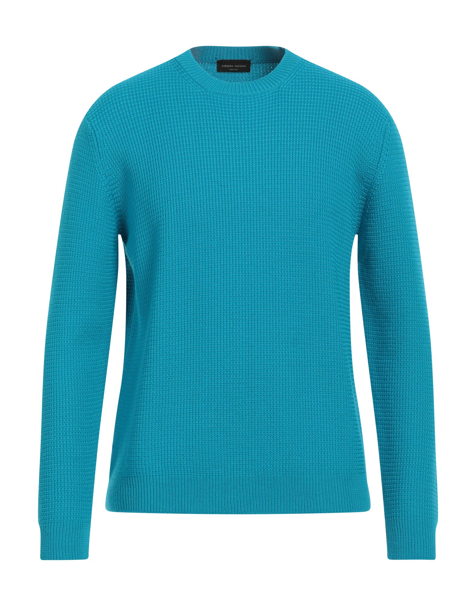 ROBERTO COLLINA Pullover Herren Azurblau von ROBERTO COLLINA