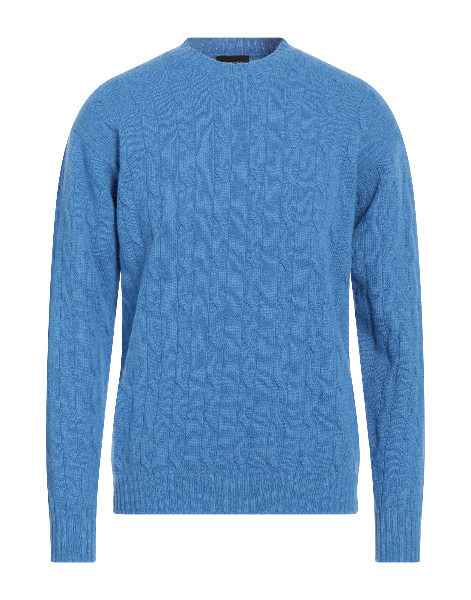 ROBERTO COLLINA Pullover Herren Azurblau von ROBERTO COLLINA