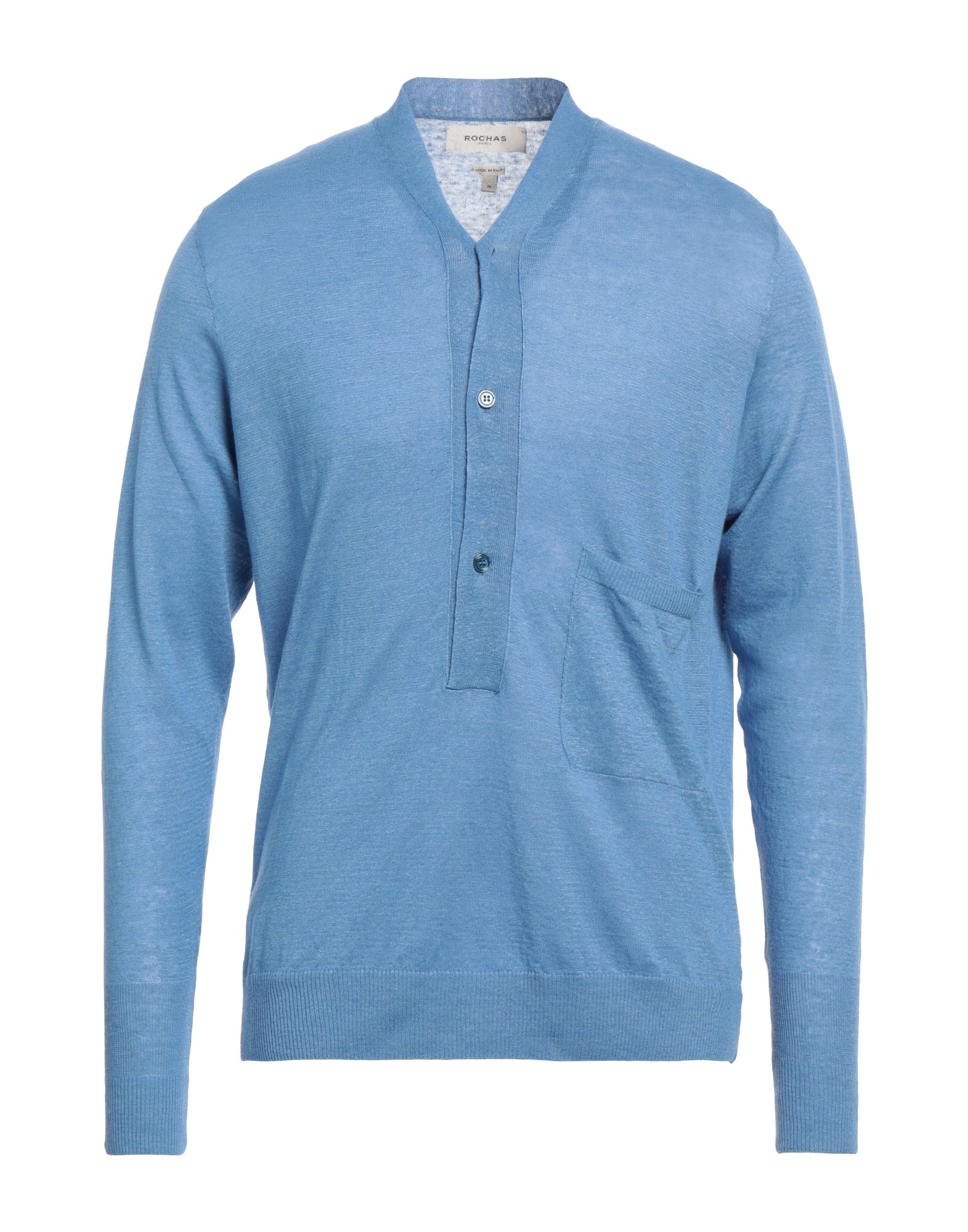 ROCHAS Pullover Herren Hellblau von ROCHAS