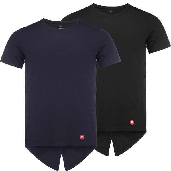 ROCKBODY 2er Pack Herren T-Shirt / Sven / Bio-Baumwolle / Rundhals-Ausschnitt / Frack von ROCKBODY