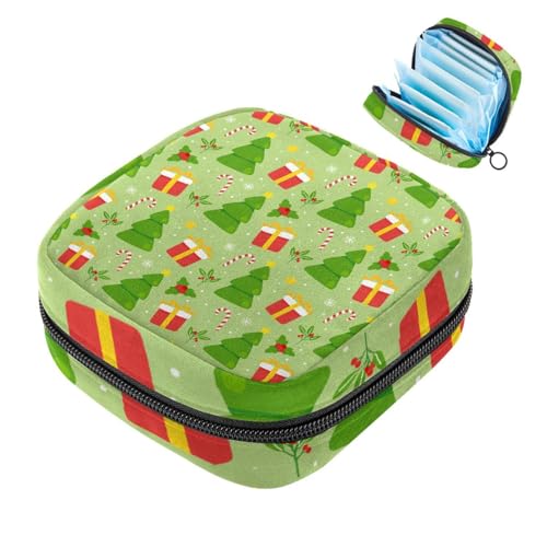 Perioden Kit Tasche für Mädchen Frauen Damen, Merry Christmas Tree-203 Damenbinden-Entsorgungsbeutel, große Kapazität, Reißverschluss, Menstruationspad-Tasche Perioden Kit Tasche für Mädchen Frauen Damen, Merry Christmas Tree-203 Damenbinden-Entsorgungsbeutel, große Kapazität, Reißverschluss, Menstruationspad-Tasche von RODAILYCAY