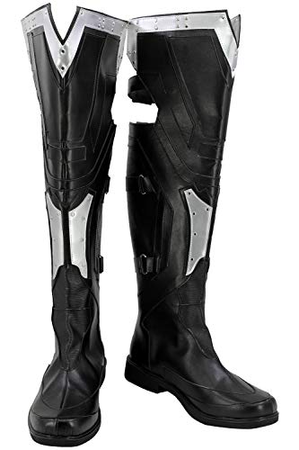 RONGYEDE Anime cosplay perücke Thor Ragnarok Cosplay Stiefel Schuhe Thor 3 Cosplay Kostüm für Halloween Adult Men Custom Made 43 von RONGYEDE