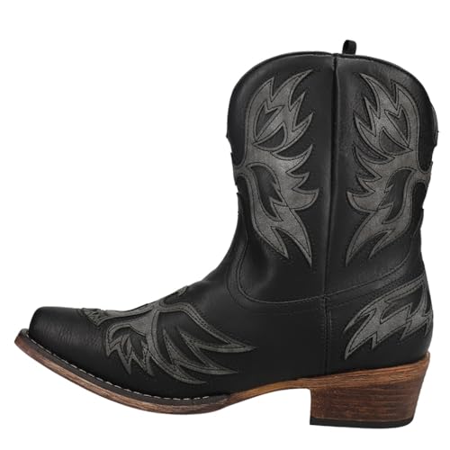 ROPER Damen Amelia Cowboystiefel mit Snip Toe Westernstiefel, Schwarz, 40.5 EU von ROPER