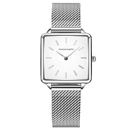 rorios Damen Uhren Analog Quarz Armbanduhren Minimalistisch Mesh Band Mode Mädchen Armbanduhr von rorios