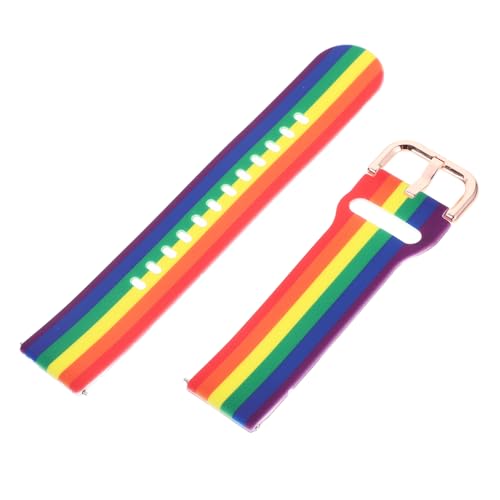 RORPOIR Gurt Bunte uhr aktive Silikon-Uhrenarmband weihnachtsarmband regenketten Damenuhren uhrenarmbänder Uhren Ersatzband schickes Uhrenarmband ersetzen Kettengürtel Zubehör Herren von RORPOIR