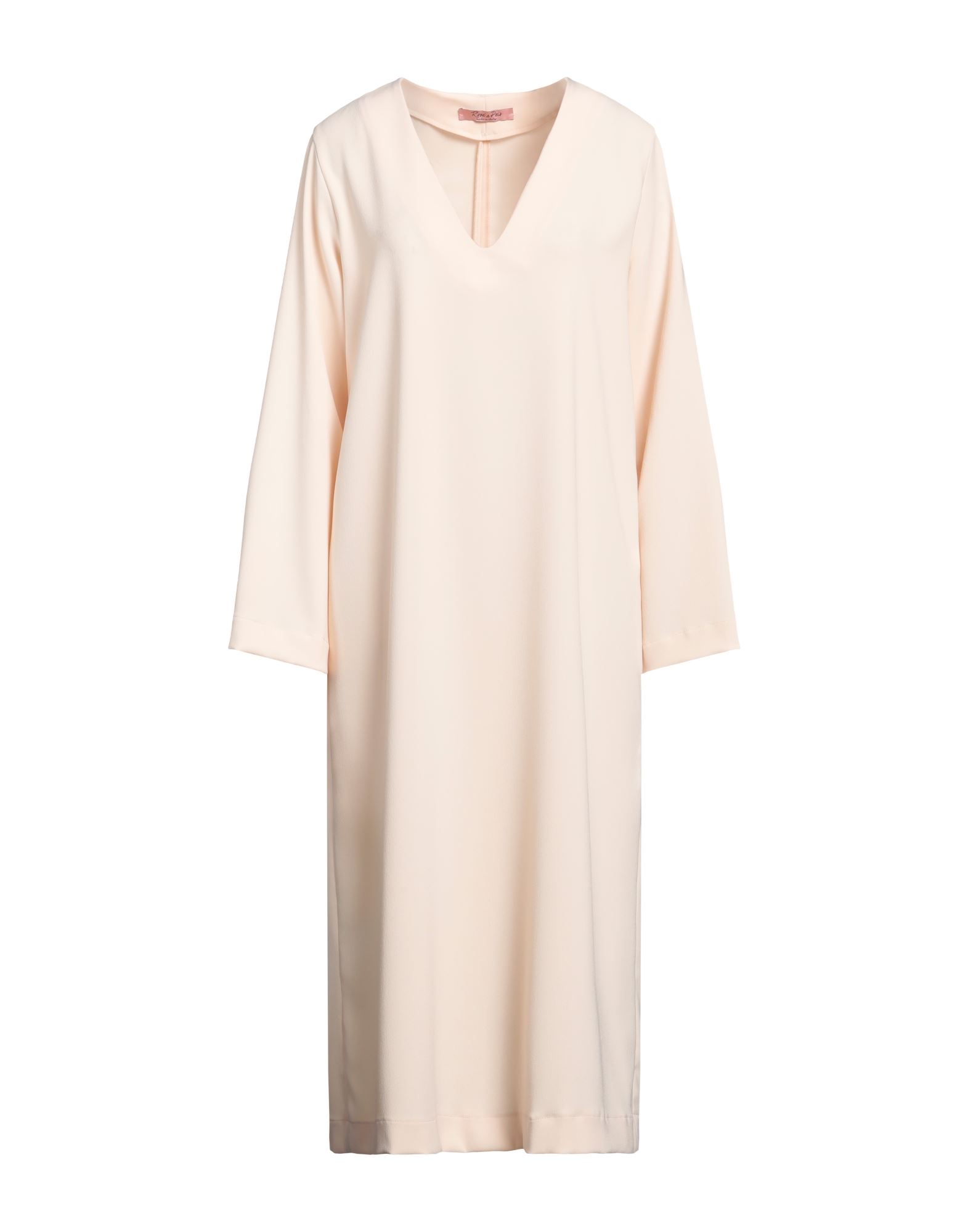 ROSÉ A POIS Midi-kleid Damen Beige von ROSÉ A POIS