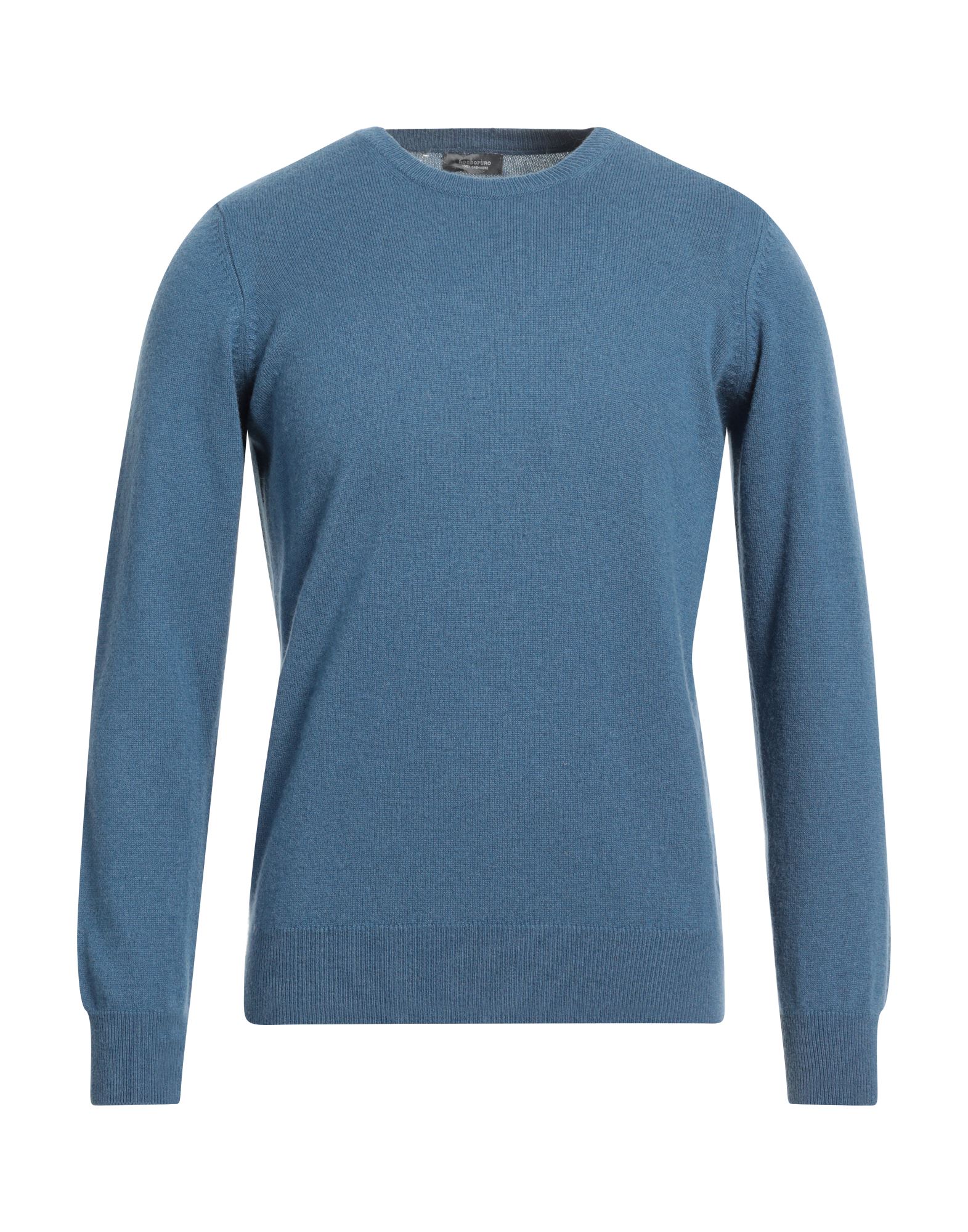 ROSSOPURO Pullover Herren Azurblau von ROSSOPURO