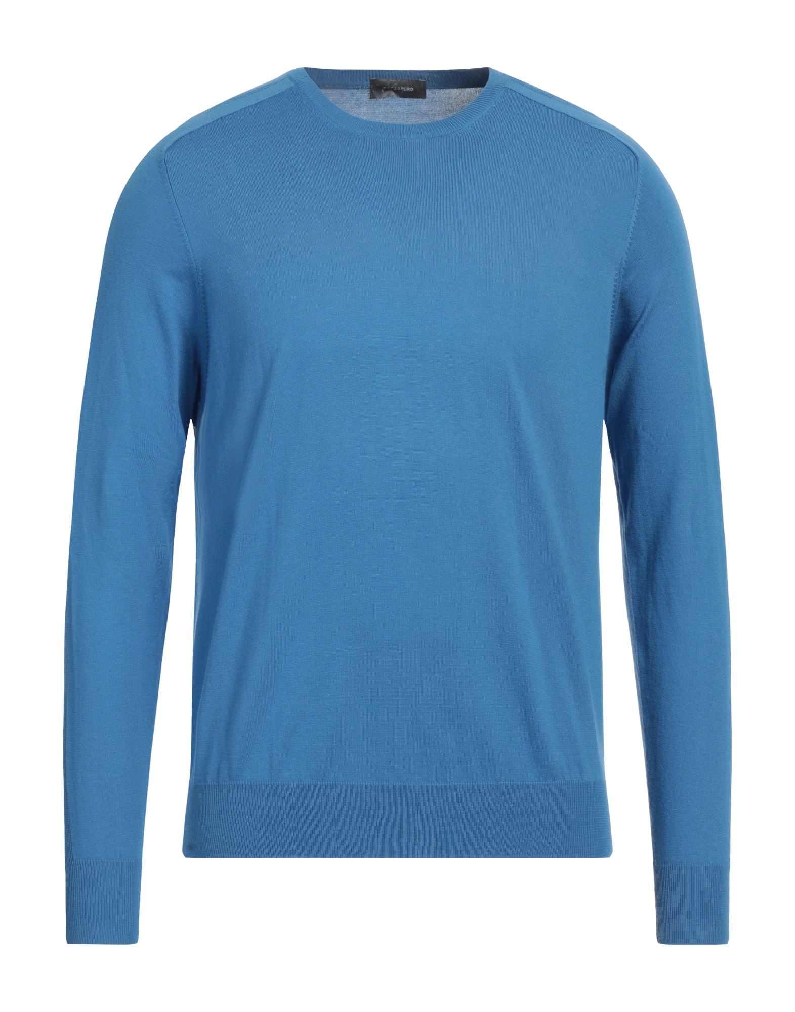 ROSSOPURO Pullover Herren Azurblau von ROSSOPURO