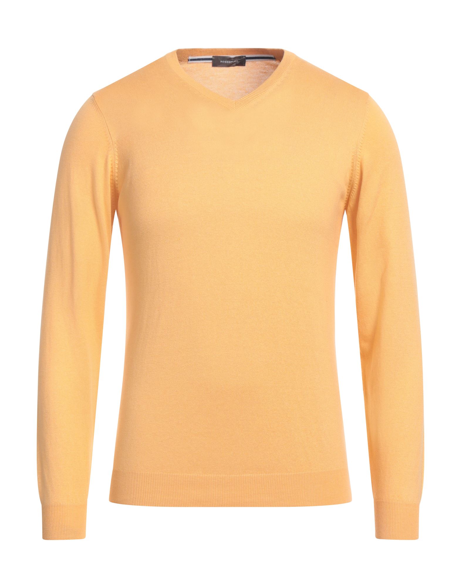 ROSSOPURO Pullover Herren Mandarine von ROSSOPURO