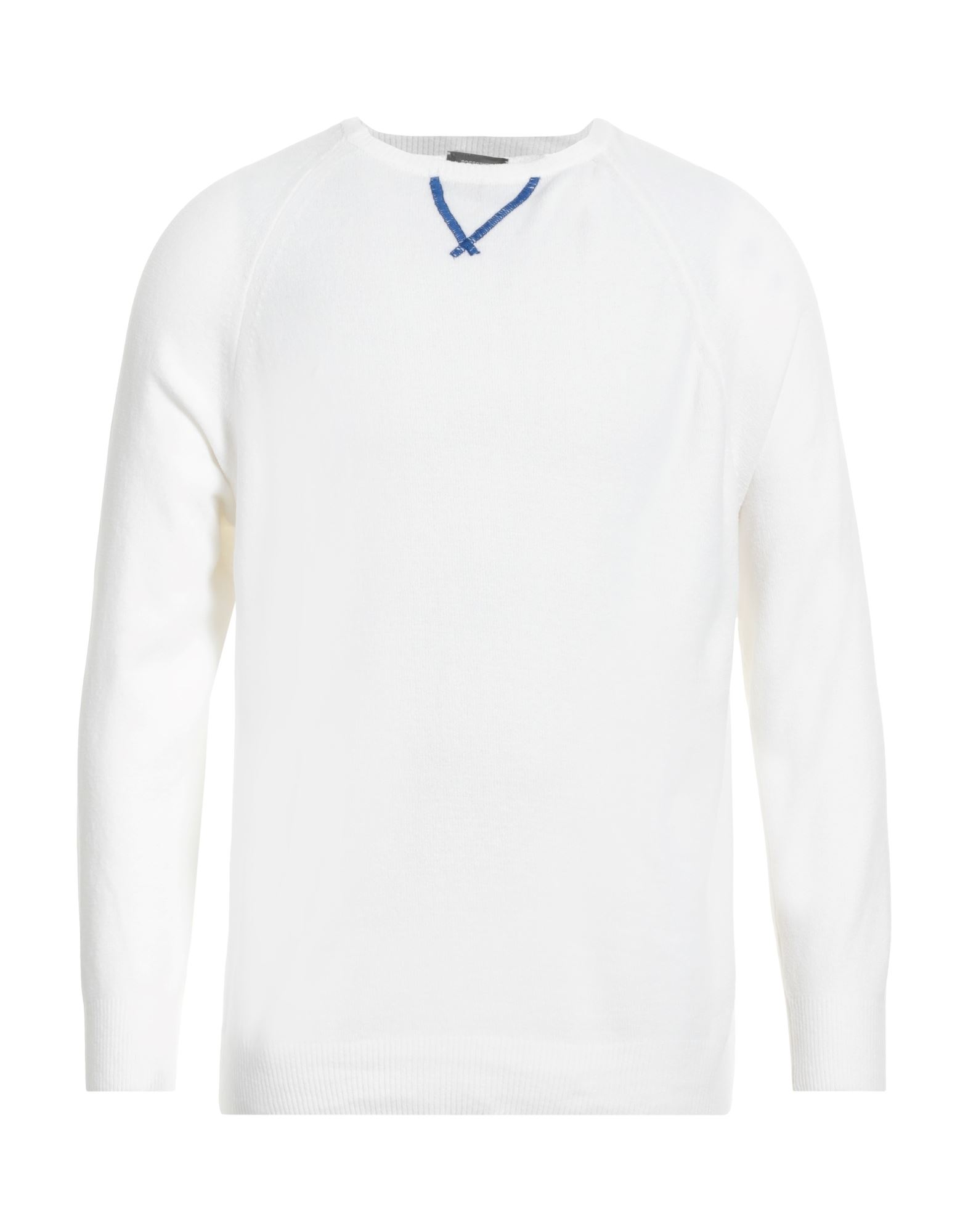 ROSSOPURO Pullover Herren Weiß von ROSSOPURO