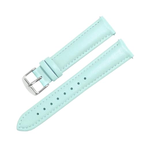 ROWCES Leder-Uhrenarmband für Damen-Atch-Ersatzarmbänder 12mm – 24mm mit Installationswerkzeugen, 18mm von ROWCES