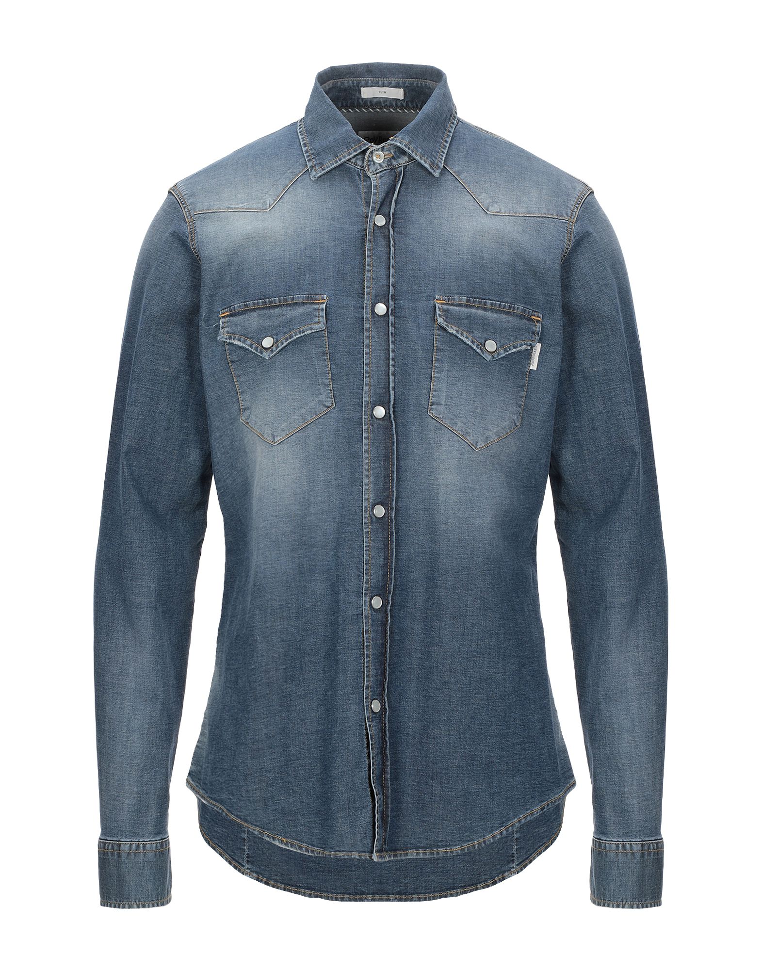 ROŸ ROGER'S Jeanshemd Herren Blau von ROŸ ROGER'S