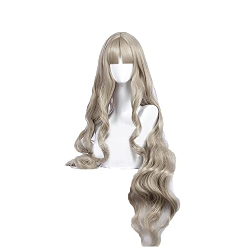 DARLING in the FRANXX KOKORO 556 Cosplay Wig 90cm Long Wavy Synthetic Hair Perucas Women Costume Role Play Wig + Hairnet von RUIRUICOS